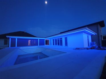 LED Beleuchtung bei Nacht